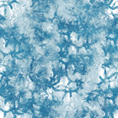 Kusursuz mavi mürekkep kalem çapraz plan deseni