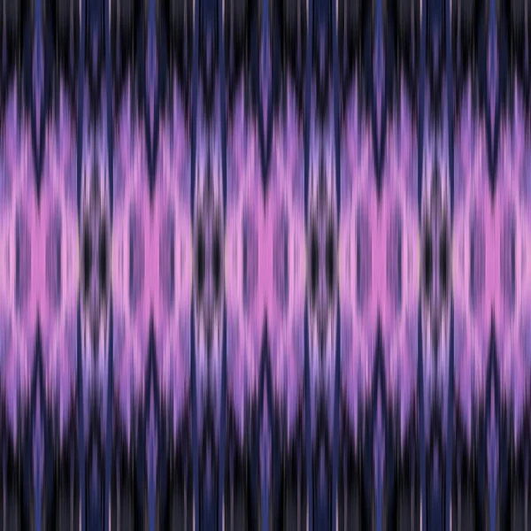 Ikat Abstract Blurr｜シームレスなパターンエスニックスウォッチ — ストック写真