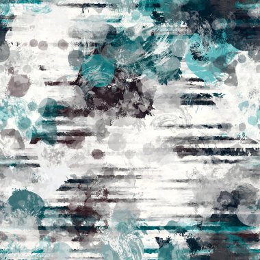 Boya splat funky sıçrama karmaşa dikişsiz desen