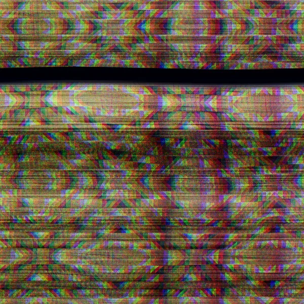 Glitch techno sem costura RGB computador monitor de ruído — Fotografia de Stock