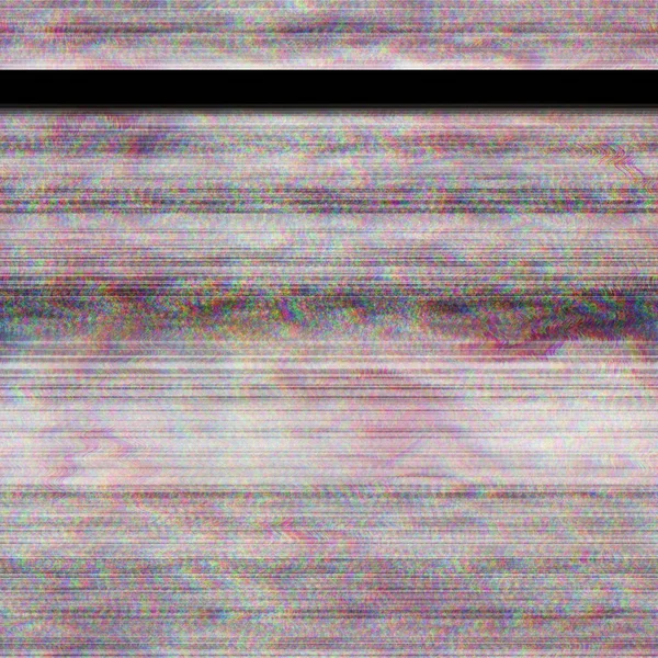 Glitch tecnico senza soluzione di continuità RGB rumore del monitor del computer — Foto Stock