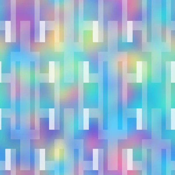 Folha holográfica vívida arco-íris néon telha sem costura — Fotografia de Stock