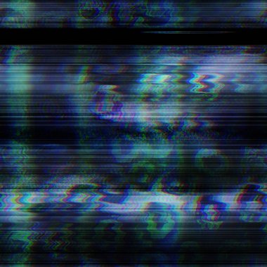 Kusursuz teknik arıza RGB bilgisayar monitörü gürültüsü