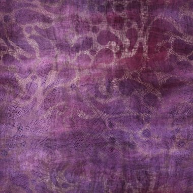 Şatafatlı mor ve bronzlaşmış damaskesiz desen