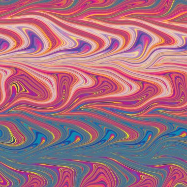 Kusursuz mermer ıslak dalgalı sıvı deseni