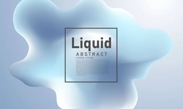 Abstrait Pastel Liquide Dégradé Fond Concept Écologique Pour Votre Graphisme — Image vectorielle