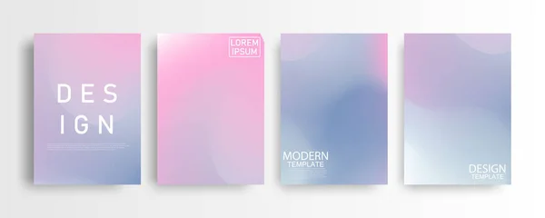 Abstraktní Mockup Pastel Barevný Gradient Pozadí Koncept Pro Grafický Barevný — Stockový vektor