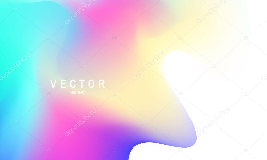 Abstract Pastel liquid gradient background Ecology concept for your graphic design,