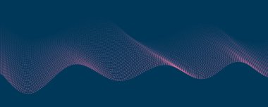 Dinamik üçgenli soyut mavi pembe desenli arkaplan posteri. Teknoloji Parçacık Sisi Ağı Siber Güvenlik Vektörü illüstrasyonu.