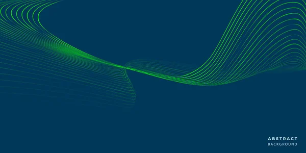 Абстрактний Синій Візерунок Тло Плакат Динамічним Трикутником Технологія Частинки Мережа — стоковий вектор