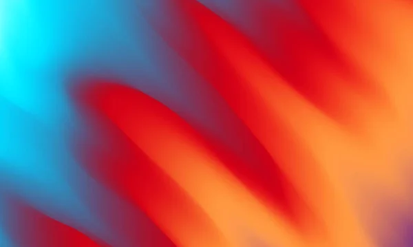 Abstrakt Blå Orange Lutning Bakgrund Ekologi Koncept För Din Grafiska — Stock vektor