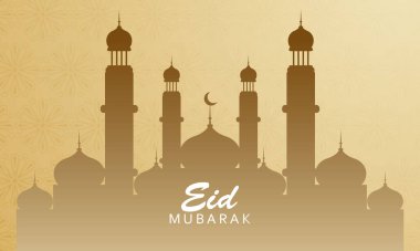 Ramadan kareem 2020 background. vector illustration with mosque and moon, place for text greeting card and banner