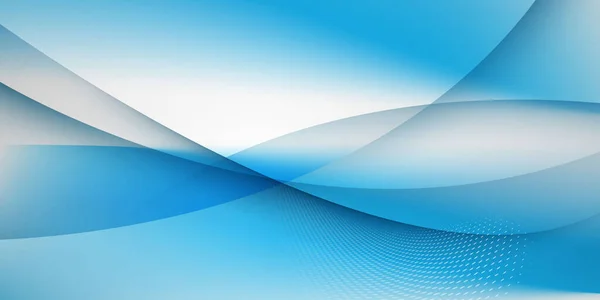 Gradientes Abstractos Ondas Azules Venta Banner Plantilla Fondo Vector Colorido — Vector de stock