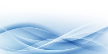 Mavi dalgalar soyut arkaplan, modern tasarım, vektör illüstrasyonu