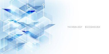 Soyut teknoloji arka planı, modern tasarım vektör illüstrasyonu