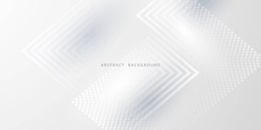 Lüks vektör illüstrasyonlu beyaz soyut arkaplan