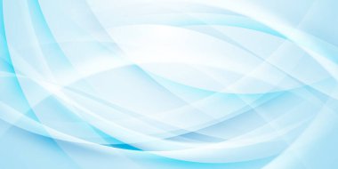 Mavi dalgalar soyut arkaplan, modern tasarım, vektör illüstrasyonu