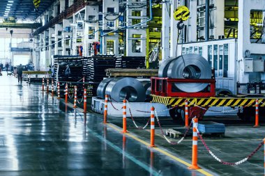 Rostov-On-Don, Rusya-26 Nisan 2018: Rusya'da Rostselmash derleme Atölyesi