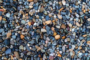 Arka plan doku için renkli çakıl