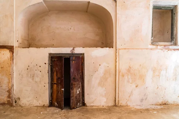 印度斋浦尔琥珀色或北美堡垒的老门 — 图库照片