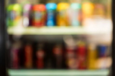 Otomat atıştırmalıklar ile bulanık görüntü