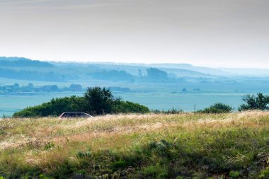 Crossover coutry alanının yanındaki yolda Park