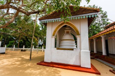 Sri Lanka'da bina Kothduwa tapınağında Stupa