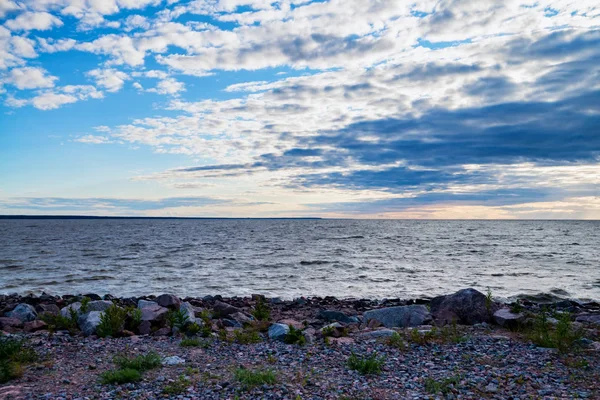 Vue du golfe de Finlande à Saint-Pétersbourg — Photo