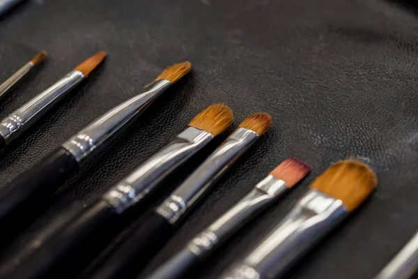 Lanet yüzey yakın yatan Makyaj Fırçalar seti