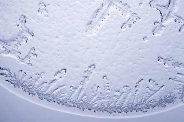 Gözyaşları mikroskop görüş. Büyütme 100-1000 x