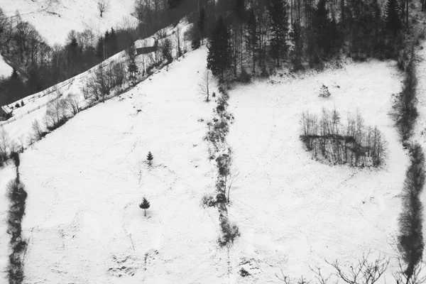 Vinterlandskap Fjällen — Stockfoto