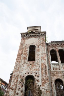 Vidin, Bulgaristan'bina eski yıkık Sinagogu