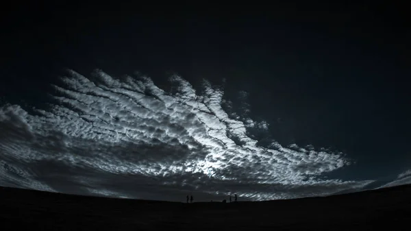 Infrared Landscape Shadows Details — Stock Photo, Image