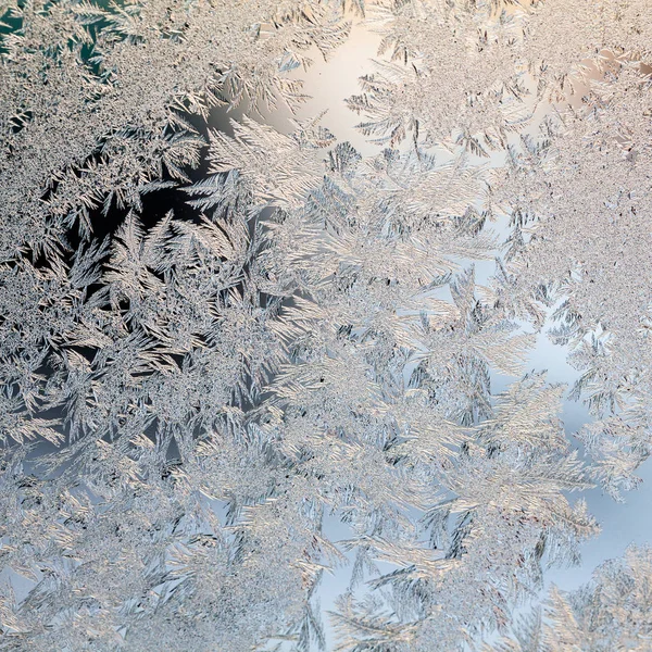 Fenster Zugefroren — Stockfoto