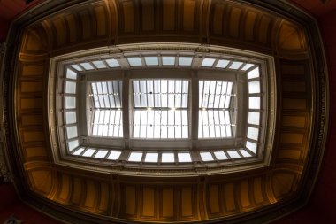  Londra, İngiltere, National Gallery görünümü ve Ayrıntılar