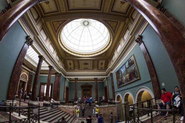 London Großbritannien Ansicht Und Details Der Nationalgalerie — Stockfoto