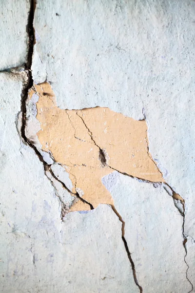 Old Wall Texture Peeled Mortar Cracks — Stock Photo, Image