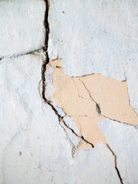 Old Wall Texture Peeled Mortar Cracks — Stock Photo, Image