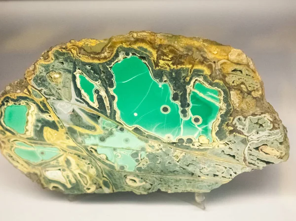 Σπάνια Πράσινη Πέτρα Υφή — Φωτογραφία Αρχείου