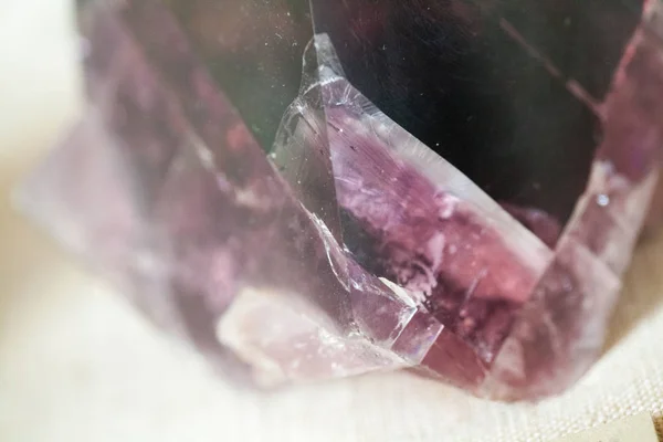 Detailní Záběr Krásný Minerální Kámen — Stock fotografie