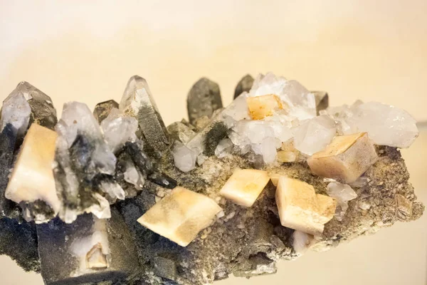 Крупним Планом Красивий Мінеральний Камінь — стокове фото