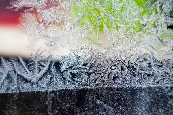 冰花玻璃 纹理和背景 — 图库照片