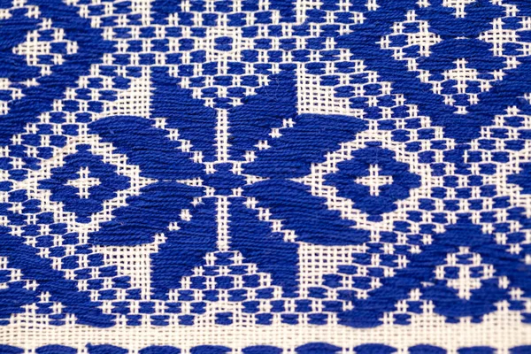 Vintage texture of a handkerchief with embroidery