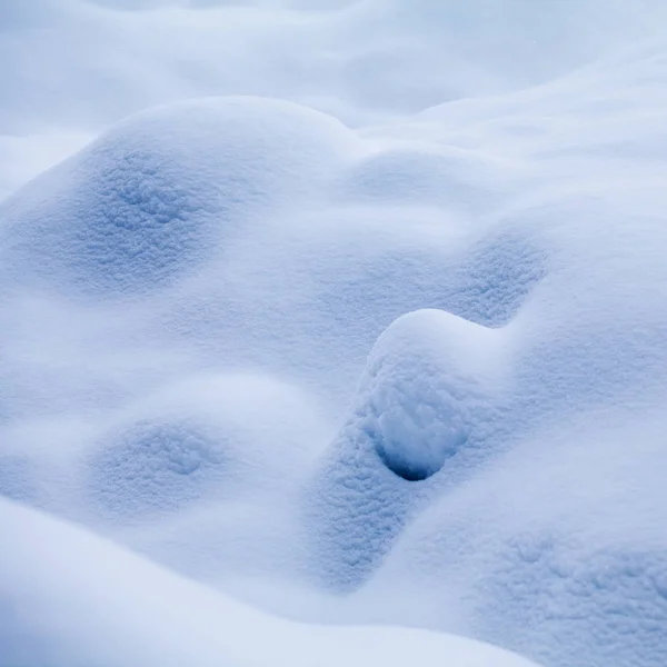 美しい抽象的な雪の形 — ストック写真