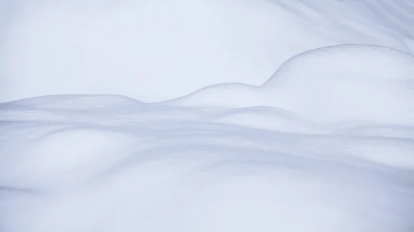 Όμορφα Αφηρημένα Σχήματα Χιονιού — Φωτογραφία Αρχείου