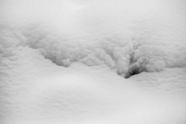 美しい抽象的な雪の形 — ストック写真