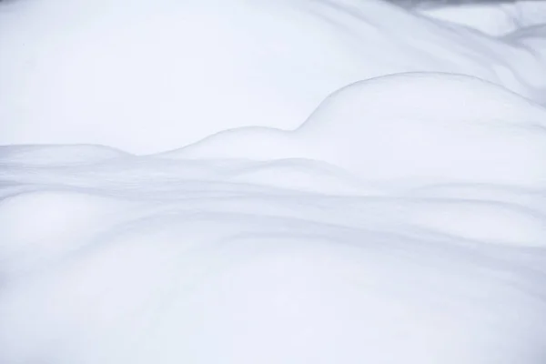 Formas Neve Abstratas Bonitas — Fotografia de Stock