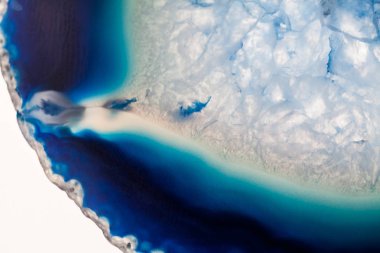 Akik-güzel, renkli dilimleri ve doku