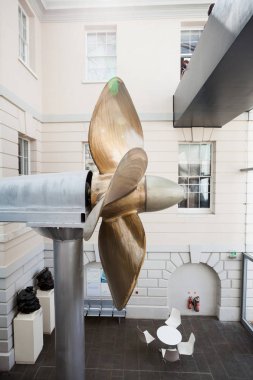 21. 07. 2015, Londra, İngiltere, Ulusal Denizcilik Müzesi Greenwich'te, iç detaylar