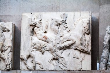 Londra, İngiltere, British Museum. Pantheon antik Yunan koleksiyon 